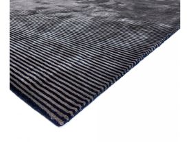 23755-3 katherine-carnaby-chrome-stripes-nero-koberec